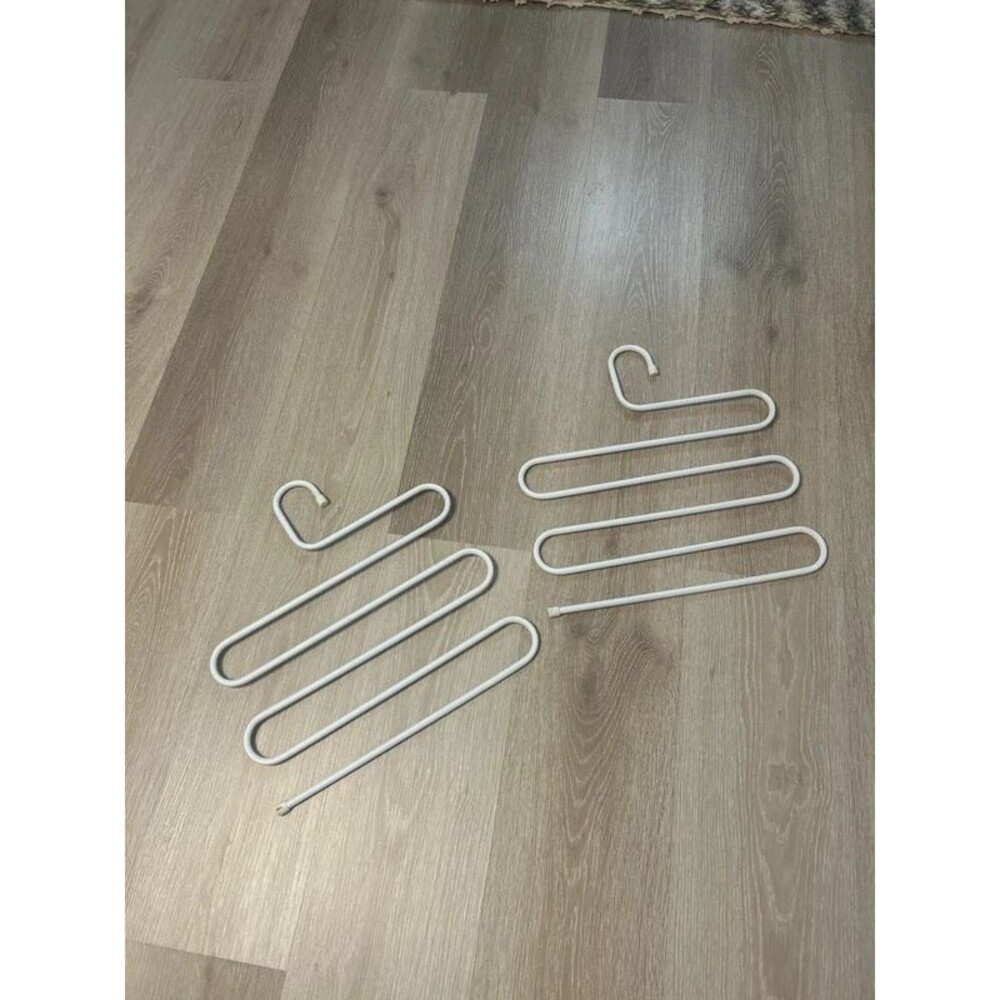 Trouser Hanger 2 Pack Sturdy Trouser/Pants Hangers